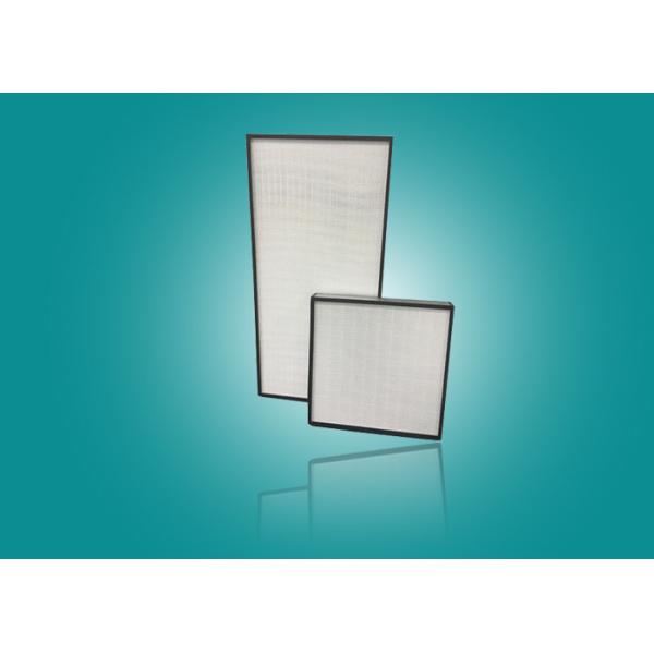 China Filtro alto de Hepa H13 do caudal do ar, tamanho personalizado da filtragem de Hepa do quadro sistema de alumínio supplier