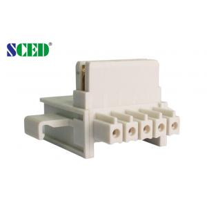 10A Male And Female Power Distribution Terminal Block Connector 5 Pin Grey Color