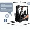 China Durable 1600kg Rated Loading Electric Forklift with Performance for Safe and Smooth Operations wholesale