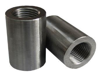 Black Surface Parallel Threaded Rebar Coupler Mechanical Splices 12mm - 50mm