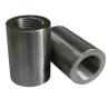 China Empalmes mecánicos roscados paralelo negro del acoplador del Rebar de la superficie 12m m - 50m m wholesale