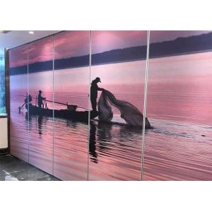 China OEM Painting Hanging Partition Walls Operable Panel Partitions supplier