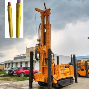 Crawler Type Air Drilling Rig For 800m Big Hole Casing Drilling