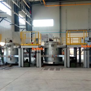 China Customized Temperature Aluminum Melting Furnace PLC Control wholesale