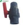 China Plumbing System Stainless Steel 2 PCS Valve Easy Open and Close Very Control Ball Valve wholesale
