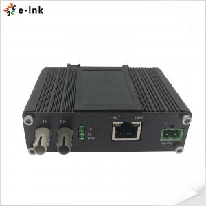 China OEM Mini Industrial Ethernet Media Converter 10BASE-T To 10BASE-FL ST Connector supplier