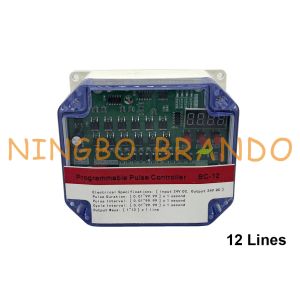 China Pulso Jet Valve Signal Controller Timer de 12 canais para o coletor de poeira supplier