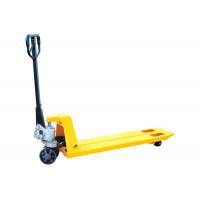 China Super Narrow 2 Ton Hand Pallet Truck 160mm Steering Wheel Customized Design on sale