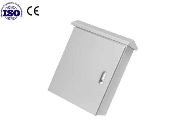 Panel de distribución de iluminación empotrado para interiores con una sola puerta para control de iluminación en pared