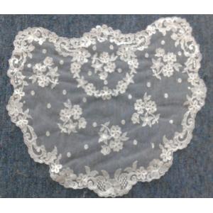 China OEM customize design Ivory/White Spanish style veils and mantillas Catholic chapel lace - Small Hot sale supplier
