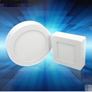 6W surface mounted round led panel light CE Rohs light led downlight