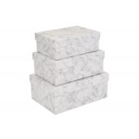 China Modern Luxury Marble Gift Box , 4C Printing Cardboard Gift Boxes Recyclable on sale