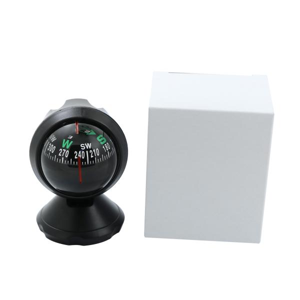 China Boussole pour véhicule polyvalent, boussole avec support de montage réglable pour tableau de bord de voiture supplier