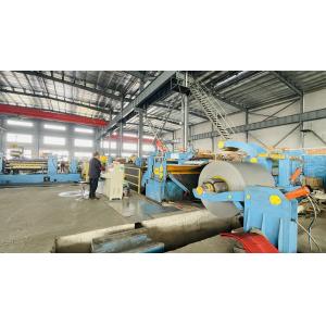 China 1800mm Sheet Metal Slitting Machine With Heavy Type Hydraulic Decoiler supplier