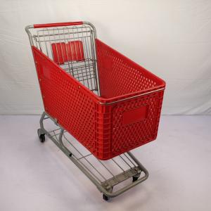 China Large Capacity 175L Plastic Shopping Carts Multiple Use Supermarket Trolley Plastic supplier