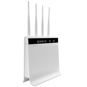 China White 4G LTE Router With Sim Card WiFi Hospot 1200mbps supplier