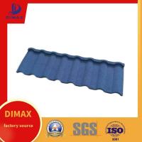 China Construction Bond Stone Coated Metal Roof Tiles Sheet Steel Colored on sale