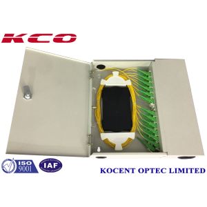 China KCO-WTB-24Aの壁の取付け可能な光学終了箱24はSC/APCのピグテールによって左舷に取ります supplier