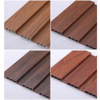 China Environmental Friendly Wood Plastic Composite WPC Interior Grid Wall Panels Wall Cladding Panels on sale