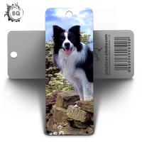 China Custom Lovely Dog Lenticular 3D Animal Bookmarks With Tassel For Gifts And Souvenirs on sale