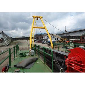 China Professional Cutter Suction Dredge , River Dredge Boat Heavy Duty Diesel Generator supplier
