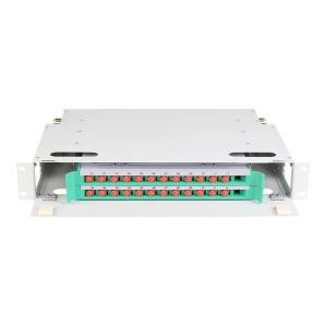 PON Sliding ODF Optical Fiber Distribution Frame 48 Core Metal Material