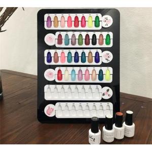 China Mosaic Manicure Nails Color Card Display Board Accessory For Acrylic Nail Gel Polish Display Book supplier