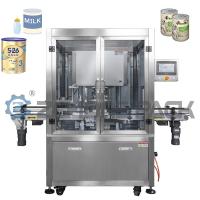 China Vacuum Nitrogen Filling Can Sealing Machine Food Medical Milk Powder Chemical on sale