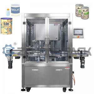 Vacuum Nitrogen Filling Can Sealing Machine Food Medical Milk Powder Chemical