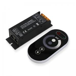 China Digital Dimming IR RF Touch Remote Single Color LED Controller supplier