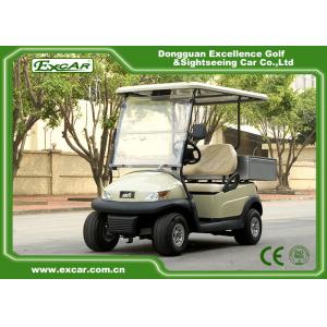 China 2 Passenger Electric Utility Carts / Cargo Golf Buggy Car With 350A USA Curties Controller supplier