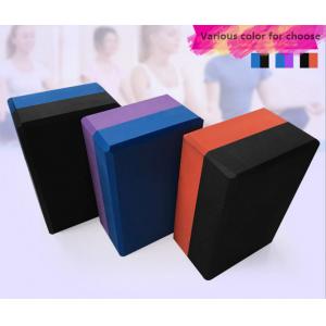 High-density dual-color yoga bricks 12 Angular Gold Matching Body Design