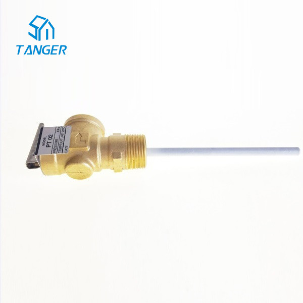 China Hot Water Boiler Temperature Control System Temperature Pressure Relief Valve Water Heater 3/4 wholesale