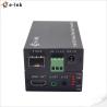 E- Link HDMI bidirectional audio Over Fiber Optic Extender 1 Channel Audio RS232 Data Single Mode