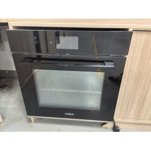 China 24 pouces fourneau de cuisson électrique Rotisseries contrôle tactile intégré convection four à paroi unique Noir supplier