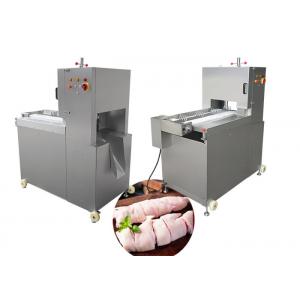 Frozen Pig Feet Cutting Machine With 4 Pcs Bone Saw Customized Meat Cutter