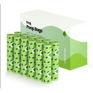 Printed Biodegradable Plastic Dog Poop Bags for Pet Cleaning & Grooming