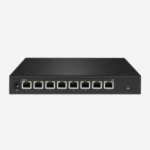China 8 RJ45 10M/100M/1000M/2.5G/10Gbps Unmanaged Ethernet Switch With Power Supply 12V supplier