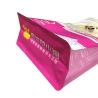 China Wholesale Custom Print logo Flat Bottom Pouch With Ziplock For Pet Food Packaging 1.5kg Plastic Bag wholesale