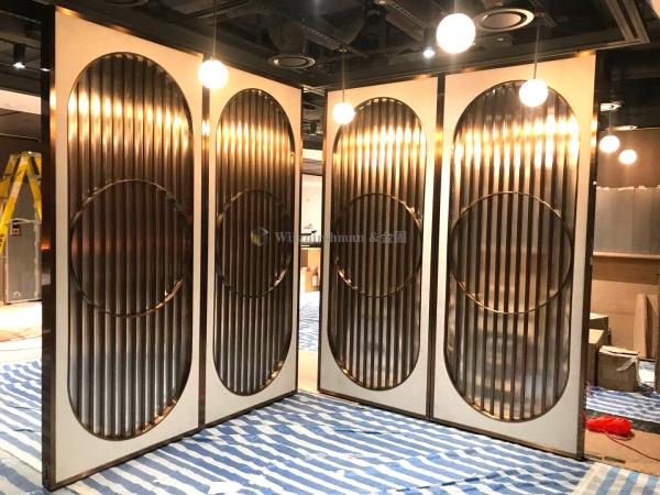 Instalación fácil Paredes divisorias móviles para oficinas plegables OEM