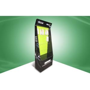 China Custom POS Cardboard Floor Display Stand With Hook for Iphone Series supplier