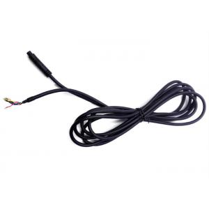 China Slim 4 / 5 / 8 Pin Mini Din Cable , Vehicle Audio Video Extension Cable supplier