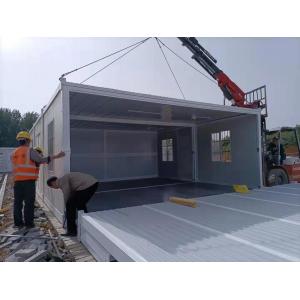 Temporary Fold Out Container Homes , 20ft Prefab Tiny Flat Pack Container Homes