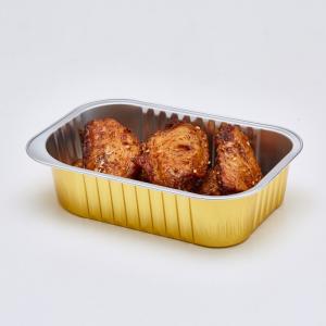 China 1500ml Foil Food Container  Heavy Duty Foil Pan For Oven Grill Microwavable Cooking Baking supplier