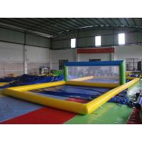 China Enjoyable Inflatable Sports Games , Inflatable Beach Volleyball Court on sale