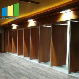 China Customized Office Aluminum Soundproof Removable Wood Folding Partition Wall Board supplier