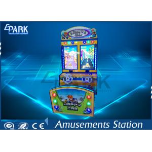 China 3D Scene Racing Game Machine With Double Cartoon Car L1550 * W1200 * H2100 MM supplier