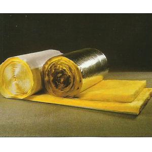 China Aluminum Foil Glass Wool Blanket Fire Insulation For Metal Building wholesale