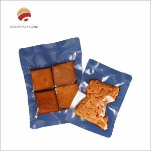 Moisture Resistant Nylon Heat Seal Vacuum Bags Gravure Printed PA/PE Packaging
