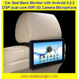 China 10.1Car Back Seat Monitor With WIFI,3G,Capacitive Touch Screen support 1080P supplier